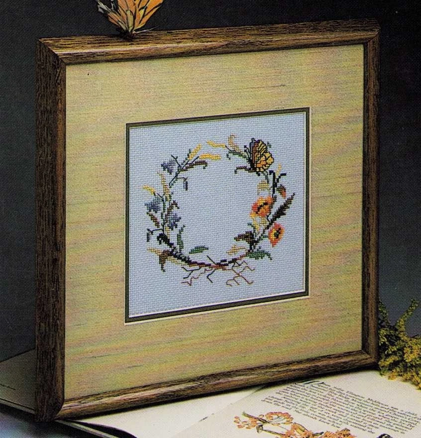 Cross Stitch Permin of Copenhagen Danish Wreaths VINTAGE Patterns - Image 4 of 4