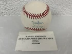 Randy Johnson Autograph 2001 World Series Baseball World Series '01 W.S. MVP '