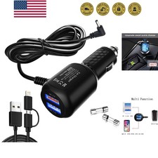 Radar Detector Power Cord DC3.5 Plug,for Cobr a RAD 480i 350 380 450 Unide n ...