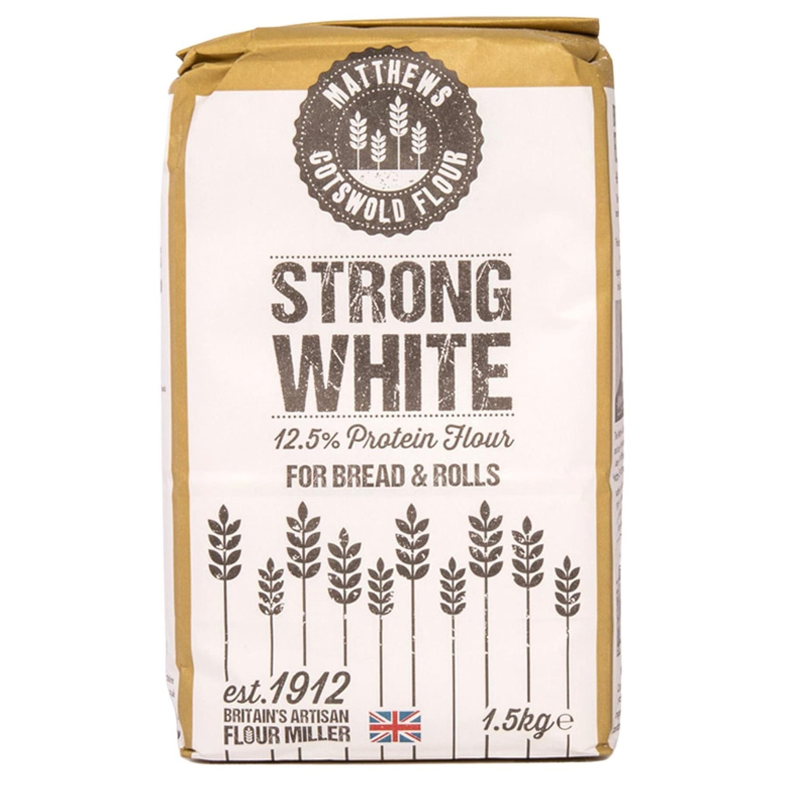 Matthews Cotswold Strong White Protein Flour 1.5kg