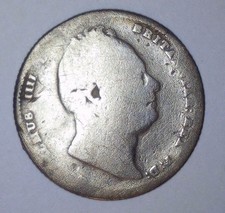 1834 Great Britain, United Kingdom, Half 1/2 Crown, William IV, KM# 714.2