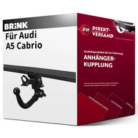 für Audi A5 Cabrio Typ 8F (Brink) AnhäNgerkupplung Abnehmbar Neu