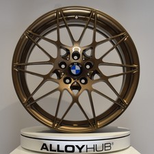 GENUINE BMW M3 F80 STYLE 666M BRONZE 20" INCH REAR ALLOY WHEEL X1