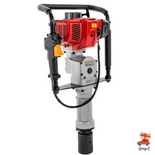 52CC Gas Powered T-Post Driver 2.3HP Fence Farm Push Pile Gasoline Engine Kit~