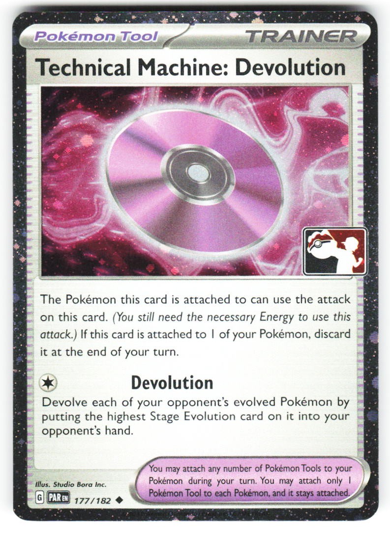 Technical Machine: Devolution 177/182 (Cosmos Holo) Prize Pack Series Pokemon NM