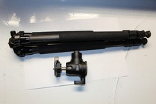 SLIK Pro 713CFII Carbon Fiber Tripod Manfrotto 468MGRC2 Ball Head Quick PLATE