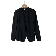 Helmut Lang Black Wool One Button Blazer 2