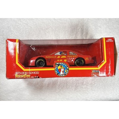 Racing Champions 1:24 Diecast Stock Car McDonaldland 1994 Ronald Rocket NEW