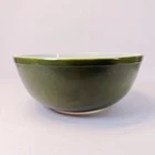 Vintage Large 4 Qt. PYREX Nesting Mixing Bowl Green Avocado Verde  #404