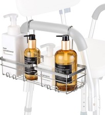 Shower Caddy Hanging, 304 Stainless Steel Shower Organizer Rack for Shower Chair