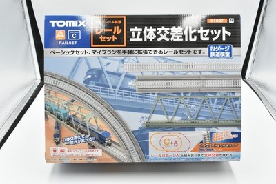 Tomix Spur N Schienenset Kreuzung des Sets C Muster 91027 Train Rail Set Japan
