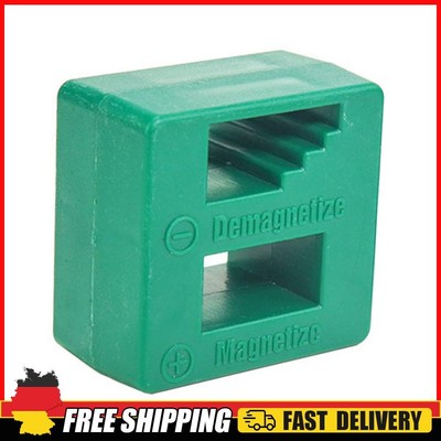 2 In 1 Fast Magnetizer Demagnetizer Tool for Screwdriver Tweezers (Green)