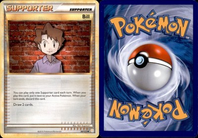 Bill Normal 89/123 2010 Supporter LP HeartGold SoulSilver Uncommon