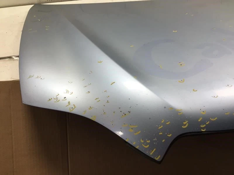 Toyota Highlander 2008 2010 capó híbrido Waveline azul perla OEM+ Foto 3 de 4