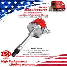 Ignition Distributor HEI Electronic Fit For Chevy Engine 9500RPM 350 454 SBC BBC