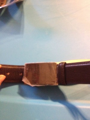 calvin klein formal belt