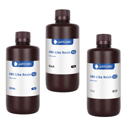 ANYCUBIC UV Resin ABS-LIKE Resin V2 Water-Washable UV Harz Robust und langlebig
