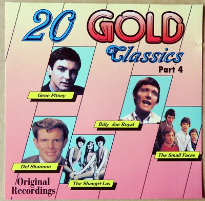 20 Gold Classics Part 4 - Gene Pitney, Del Shannon, Small Faces u.a. - CD