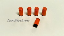 tire-valve-caps-bullet-5-40sw-tire-stem-caps-gloss-orange-now-powder-coated
