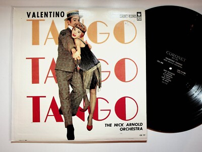 Valentino Tangos Nick Arnold Orchestra Tango Dancing Vinyl LP Record VG+