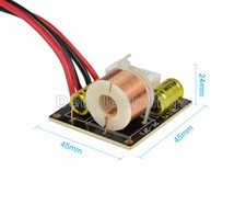 Altoparlanti Divisore Frequenza 2 Vie Crossover Stereo Audio Subwoofer Altoparlante Alto