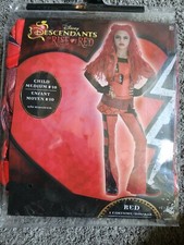 Disney Descendants 4 The Rise Of Red Halloween Costume MULTIPLE SIZES