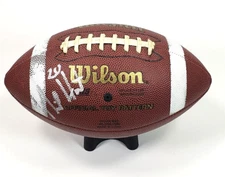 University of Michigan Mike Hart Autographed Football Wilson Youth Size NCAA