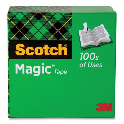 Scotch Magic Tape Refill, 1'' Core, 0.5'' X 36 Yds, Clear