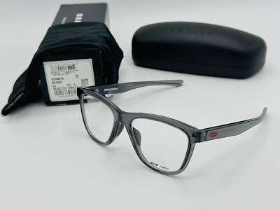 NEW OAKLEY GROUNDED EYEGLASSES FRAMES 53-17-136 GREY SMOKE / OX8070 MENS WOMENS