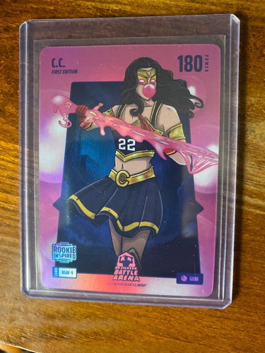 New Listing2024 Bo Jackson Battle Arena 1st Edition C.C. Caitlin Clark Gum Rookie #BGBF-9