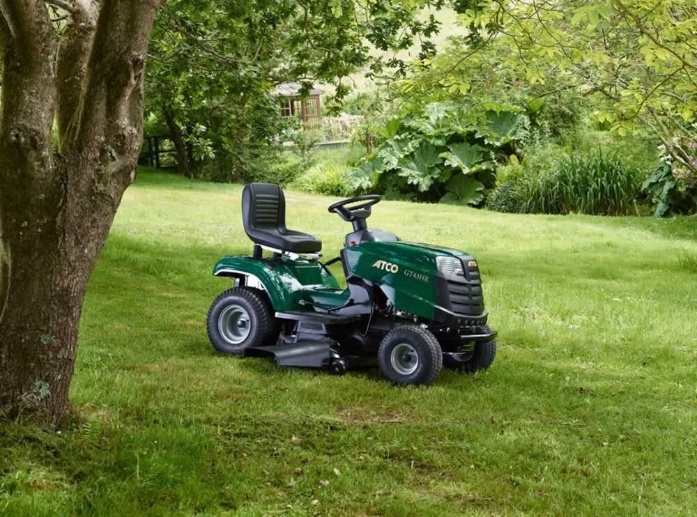 Atco GT 43HR Ride On Lawn Mower Tractor Mulcher Mulching Mower Sit On