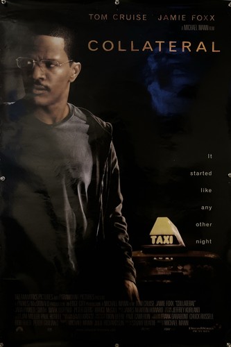 COLLATERAL Original One Sheet Movie Poster - 2004 - JAMIE FOXX