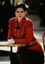 CHANEL Vintage Fall 1988 Runway Red Tweed CC Jacket FR34-36
