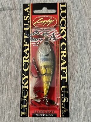 Lucky Craft Kelly Dual Prop Floating Bait   Kabuki Gill
