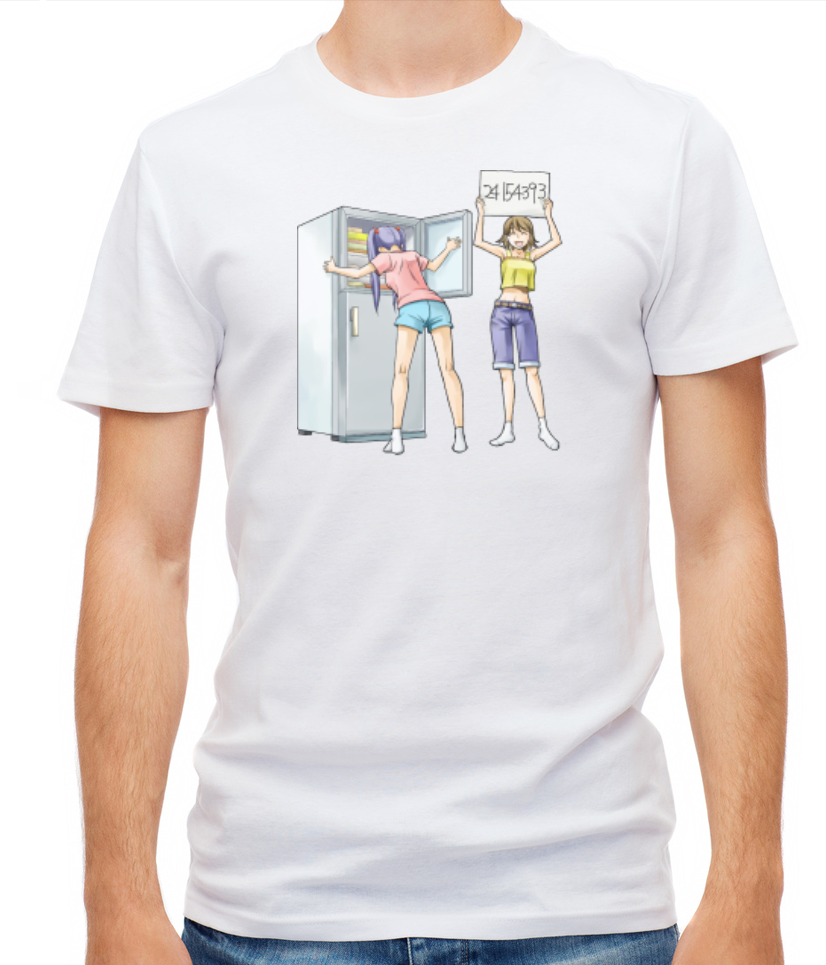 Girls 241543903 Heads in Freezers Famous W/B Short Sleeve Men