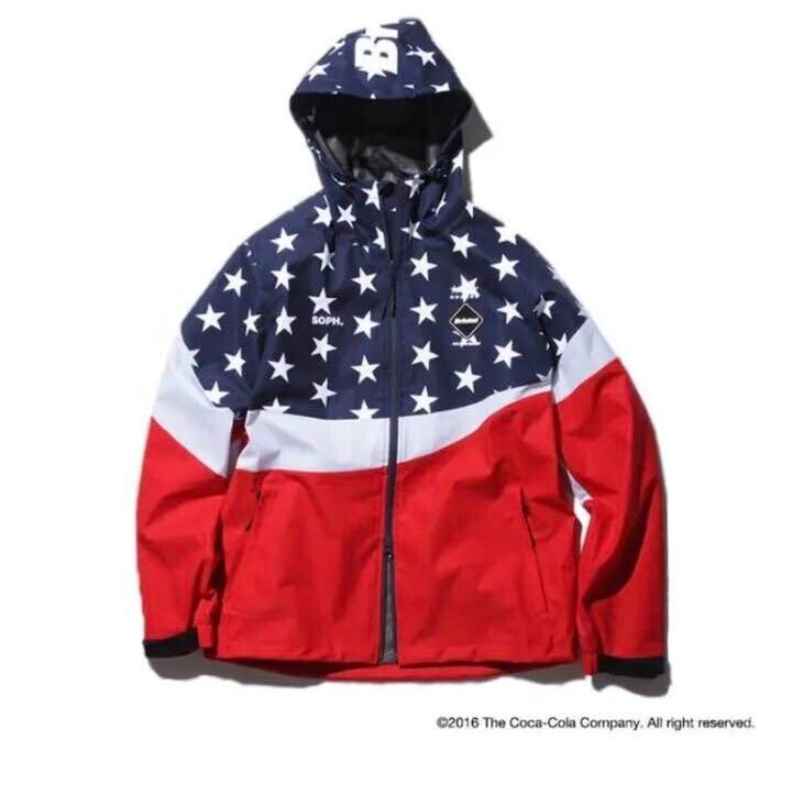 SOPH F.C.R.B COCA COLA WARM UP JACKET Men's size L rare SOPH F.C.R.B COCA COLA WARM UP JACKET Men's size L rare
