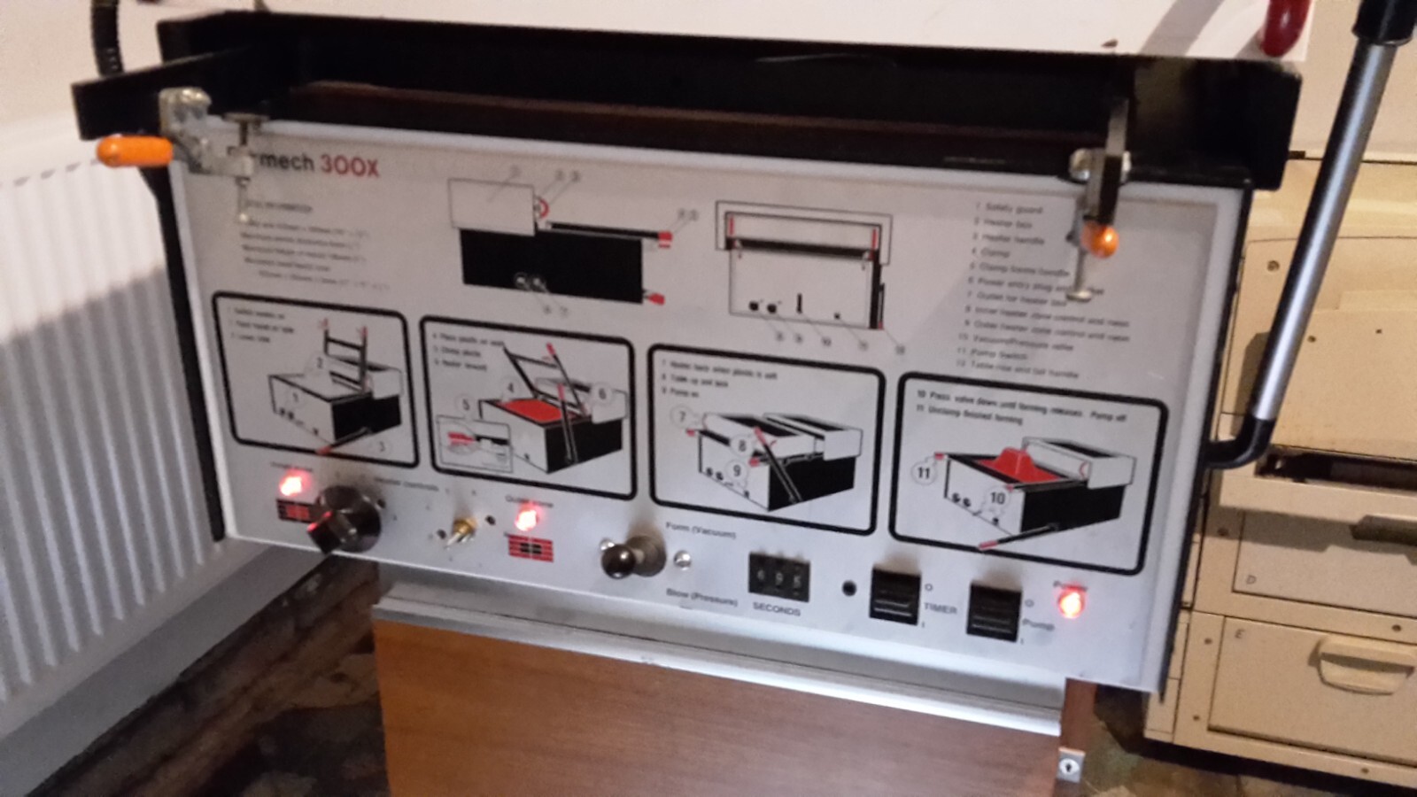 Formech 300x Vacuum Forming Machine eBay