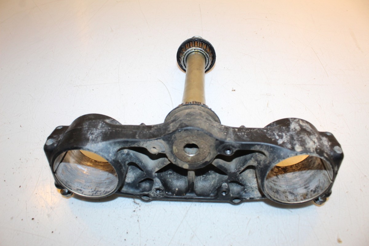 2009 Kawasaki KX250F Front Forks Clamp Lower Triple Tree Stem