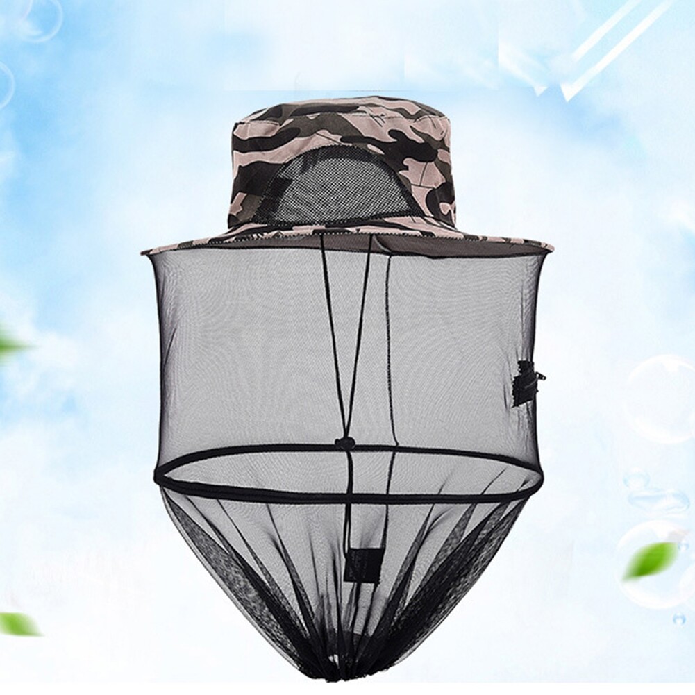 Rete Protezione Cappello Con Rete Antizanzare: Proteggi Testa E Viso Da Insetti, Sole E Api - Ideale Per Pesca E Outdoor