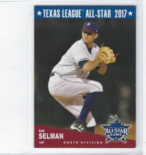 2017 Texas League All-Star North Sam Selman