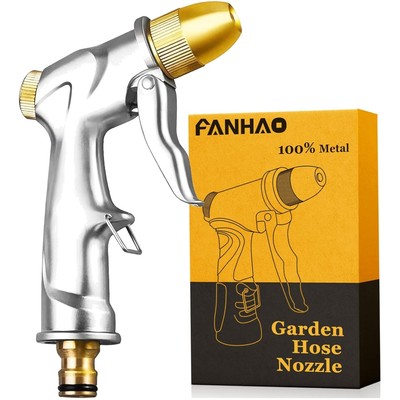 Garten Handbrause, 100% Metall Hochdruck Gartenbrause/Garten-Spritzpistolen,V...