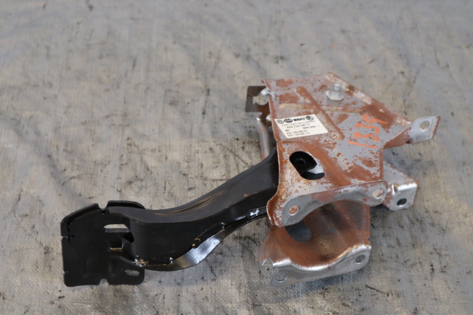 2014 AUDI R8 V8 QUATTRO AWD 4.2L OEM INTERIOR BRAKE STOPPING PEDAL #1339