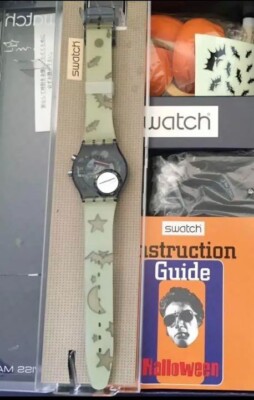 Swatch Halloween special package limited item Loomi specification