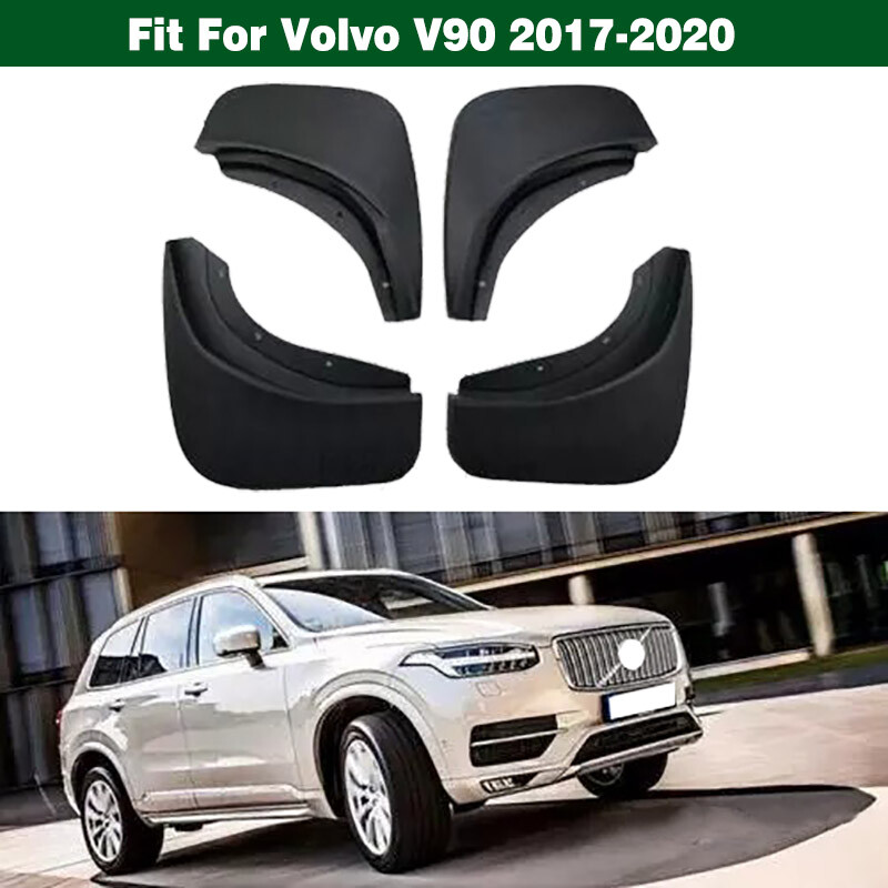 Volvo V90 2017-2020 Front & Rear Mud Flaps Splash Guards Mudguards