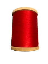 Gudebrod Nylon Rod Wrapping Thread Red Metallic Type EE #326 50-Yard Spool