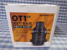 Conical Optical Snoot for Portrait Cosplay Photography OT1 Pro (New) FREE SHIP.