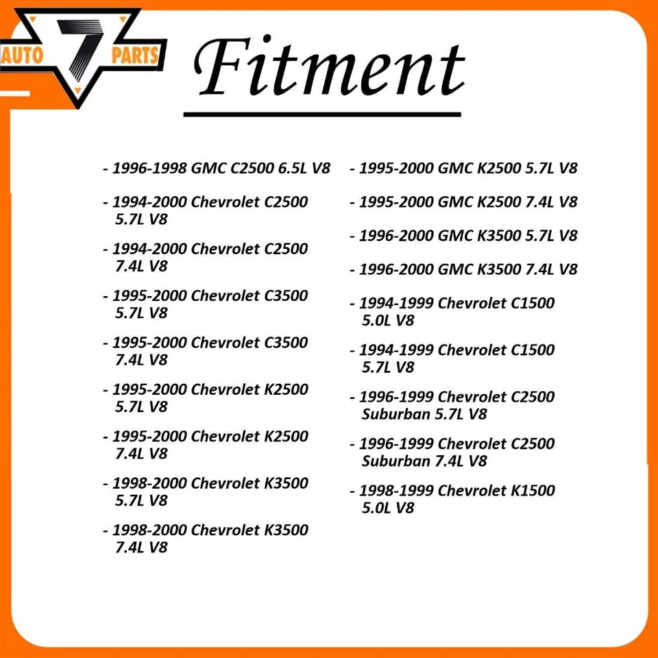 Conjunto de luz de giro/estacionamiento delantera TYC para Chevrolet C3500 1995-2000 Foto 3 de 4
