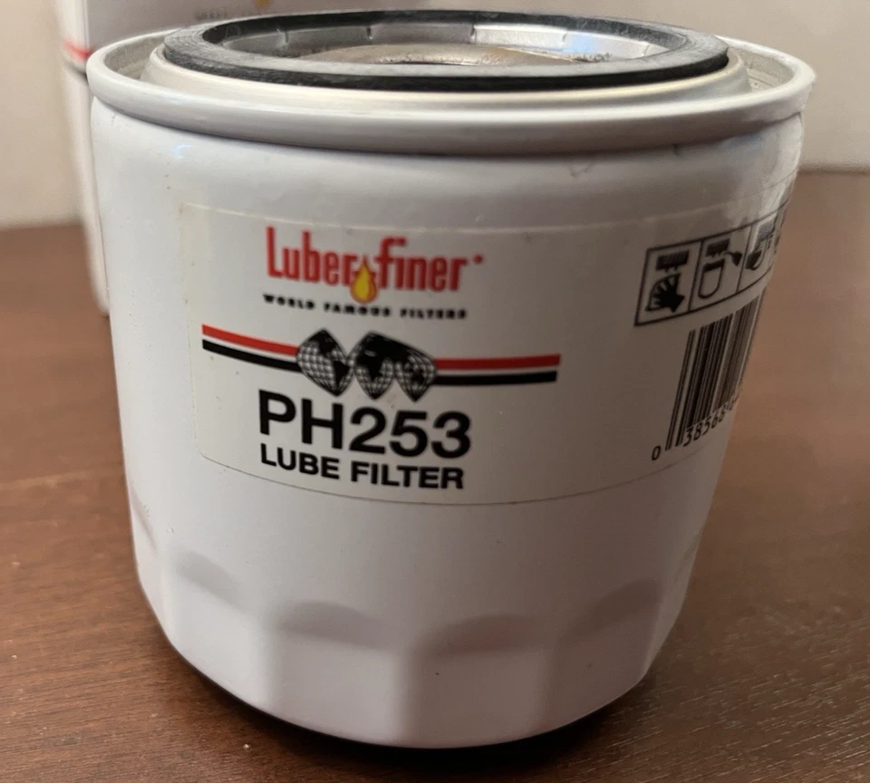 Filtro lubricante de aceite de motor Luber-Finer PH253 reemplaza CHRYSLER L-1008 MOPAR L-1008 Foto 2 de 4