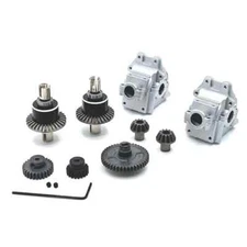 Metal Gearbox Differential Motor Gears For Wltoys 124016 RIaarIo XDKJ-001 Rc Car