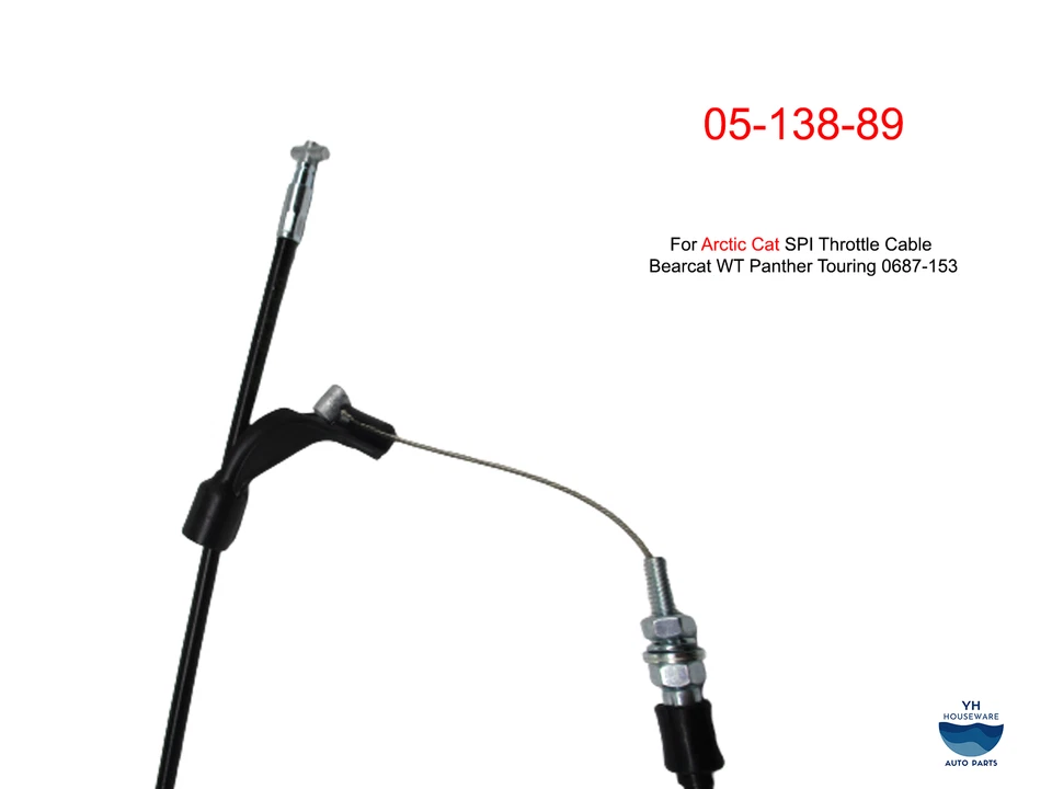 05-138-89 Para Arctic Cat SPI Cable de acelerador Bearcat WT Panther Touring 0687-153 Foto 4 de 4